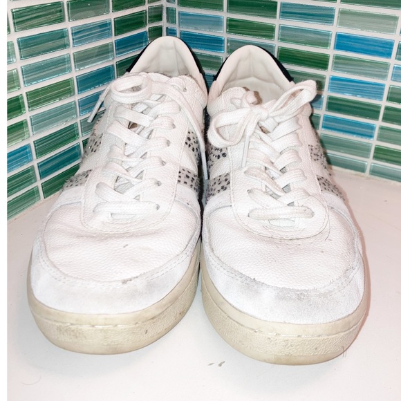 Evereve x GOLA Grandslam Tropic Sneaker with calf hair SZ: 10 - Picture 8 of 12